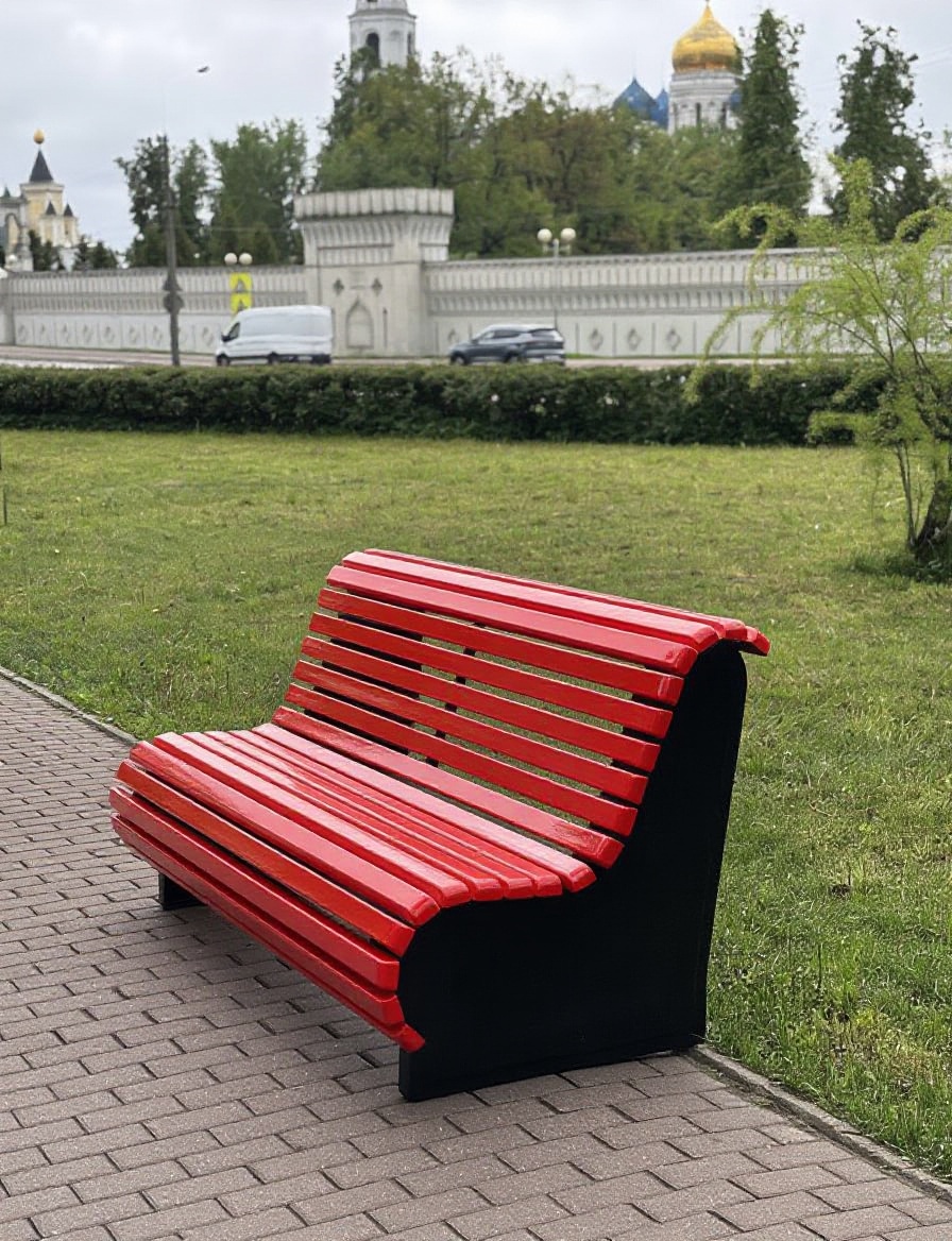 ABC.BENCH.01R  Композитная скамейка Стандарт 1.8м АВСДизайн