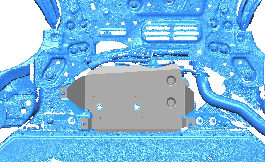54.07ABC Защита блока силовых проводов ZEEKR 9X V-все (2025-) (Алюминий 4 мм)